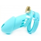 Silicone chastity cage Blue 9 x 3cm