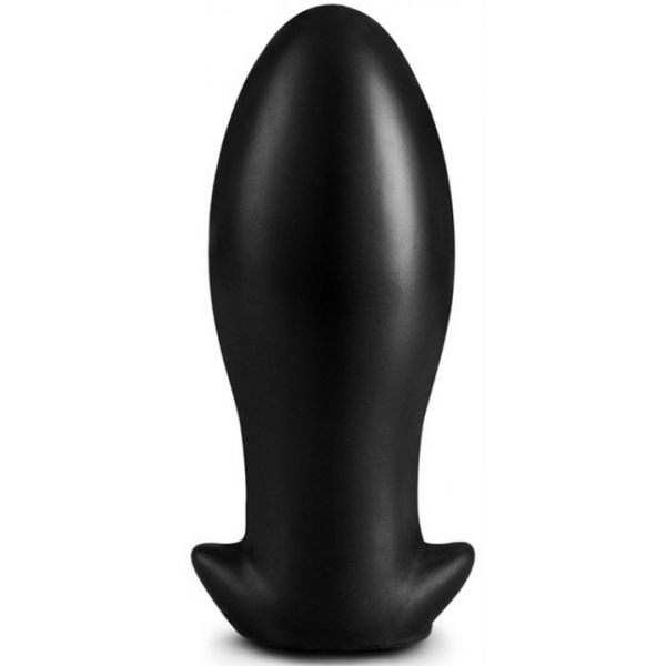Saurus Egg XL Plug de Silicone 16,5 x 7,3cm Preto