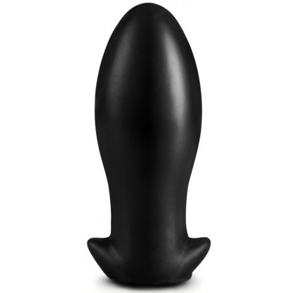 Silikonplug Saurus Egg S 10 x 4.5 cm Schwarz