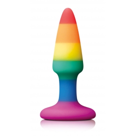 Colours Plug en silicone Rainbow 8 x 2.4 cm
