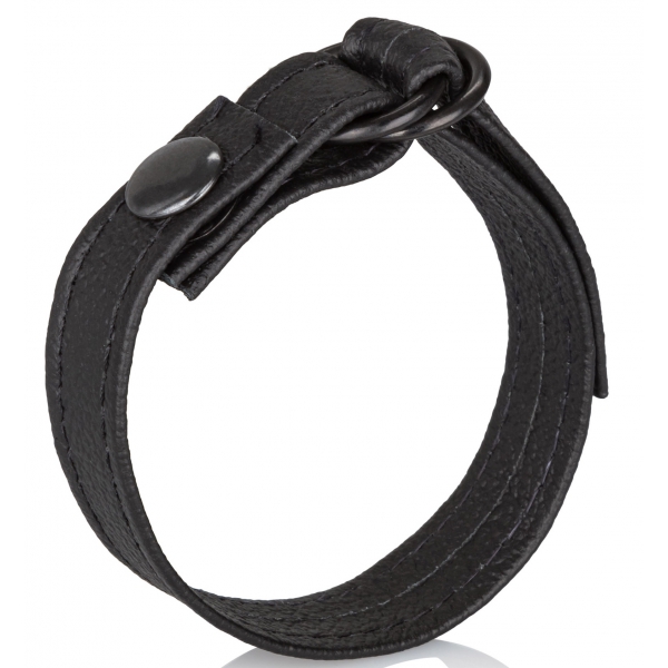 Ledercockring CINCH Schwarz