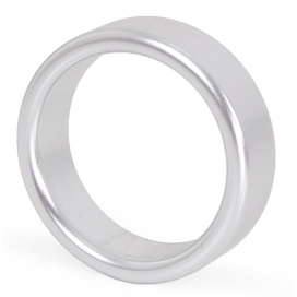 Aluminum Cockring Circle 15mm Silver