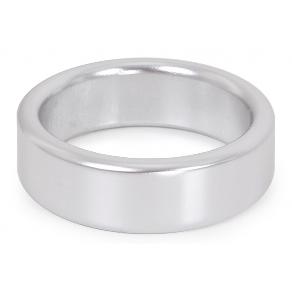 Aluminium Cockring Circle 15mm Silver