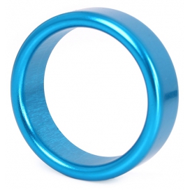 Kiotos Aluminium Cockring Cirkel 15mm Blauw