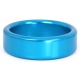 Aluminum Cockring Circle 15mm Blue