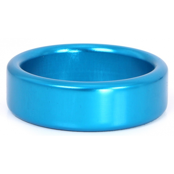 Cockring en aluminium Circle 15mm Bleu