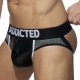 Jockstrap Mini Stripes Black