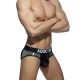 Mini Stripes Black Briefs