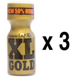 UK Leather Cleaner  XL Gold 15mL x3
