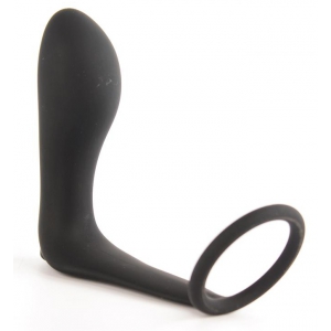 TardeNoche Ansel Vibrating Cockring + Plug 9 x 3 cm - Anillo 36mm