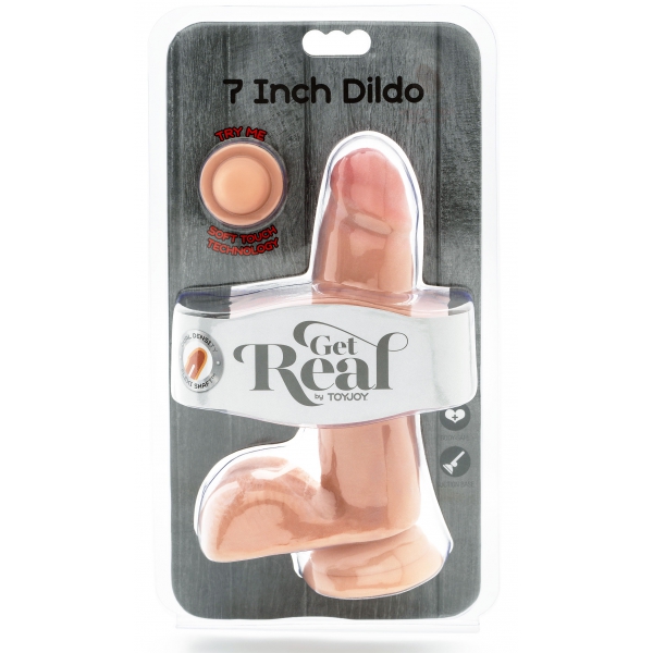 Obter Dildo Real de Dupla Densidade 14 x 4 cm