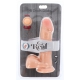 Dildo de dupla densidade Get Real 16 x 4,5 cm