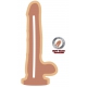 Realistischer Dildo mit Geldbörsen Get Real Dual Density 16 x 4.5 cm