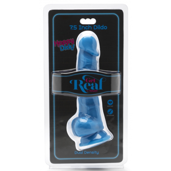 Dildo Happy Dick 14 x 3.8 cm Blau