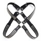 Men's Studs Steel Chest Harness