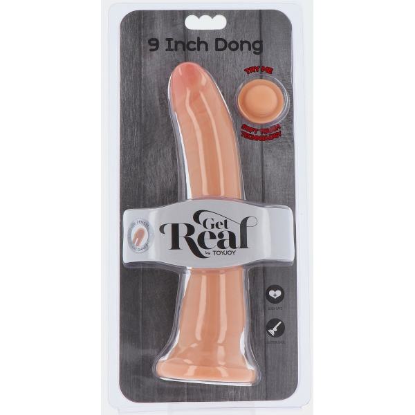 Consolador Get Real de doble densidad 20 x 4 cm