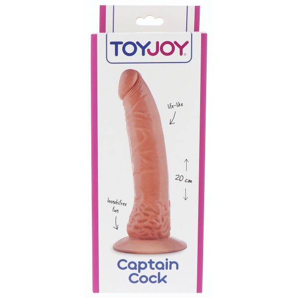 Dildo Realista Capitão Cock 18 x 4 cm