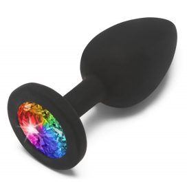 Plug Bijou Rainbow  S 6 x 2.8 cm