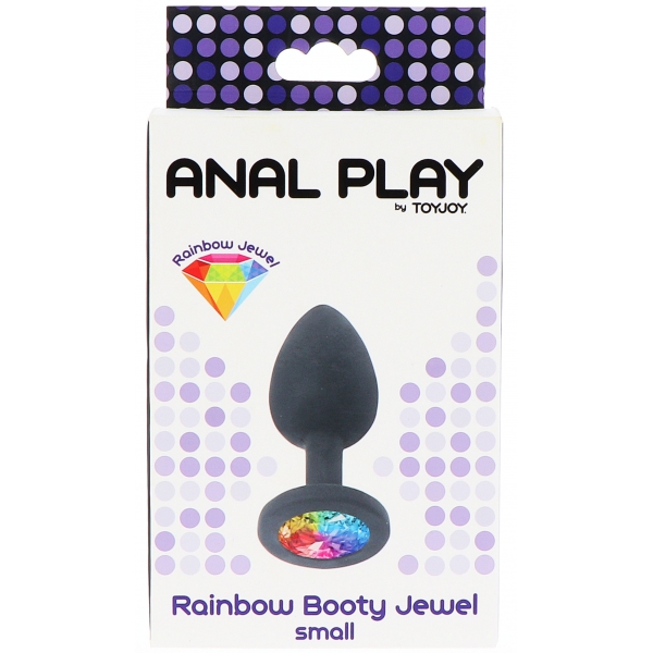 Rainbow S Jewel Plug 6 x 2,8 cm