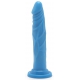 Gode Happy Dick 18 x 3.5 cm Bleu