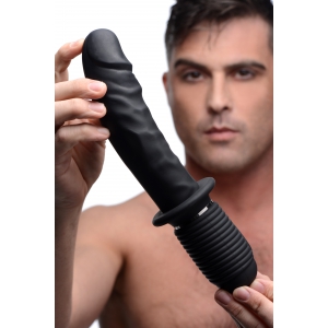 Master Series Consolador vibrador con percusión Power Pounder 17 x 4,5 cm