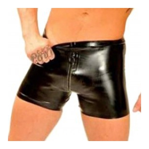 Fist Latex Wielershort met Rits