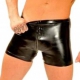 Short Cycliste en Latex avec Zip