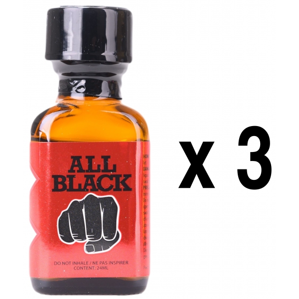 ALL BLACK 24ml x3