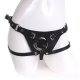 Leather harness Strap On Cox for dildo belt