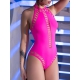 Vanina Bodysuit - Fuchsia