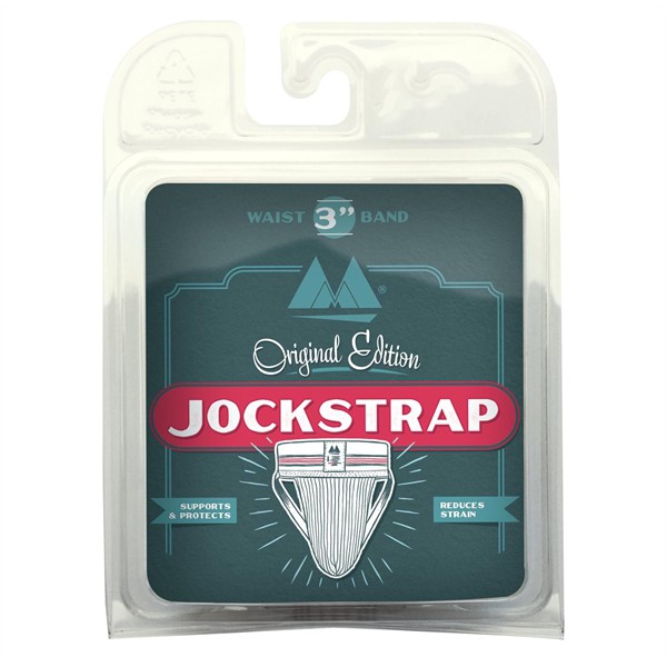 Jockstrap Original Waist 3 Band Schwarz