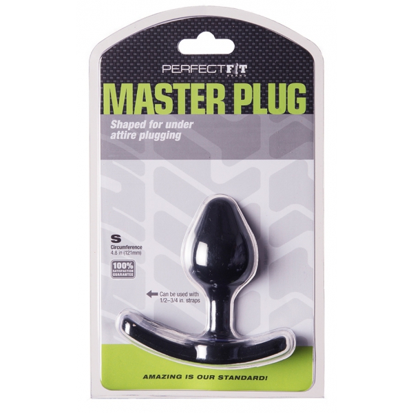 Plug anal MASTER PLUG Small 8 x 4cm