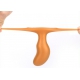 Steckhülsen XL 14 x 6,5cm Orange