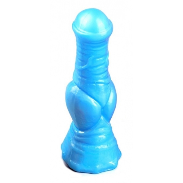 Dildo Wolf 17 x 5,7 cm blu