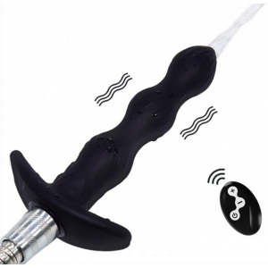 FUKR Auto-Spray Vibrating Enema Plug 14.5 x 3cm