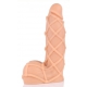 Dildo a griglia L 19 x 6 cm