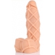 Dildo a griglia L 19 x 6 cm