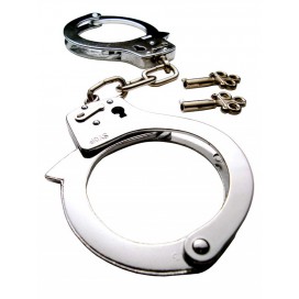 Handcuffs Metal Chrome