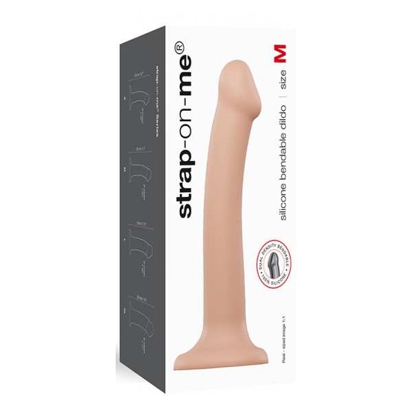 Gode Strap-On-Me Bendable M 16 x 4cm