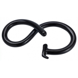 Langdildo Mega Snake 100 x 3cm Schwarz