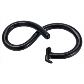 Mega Snake Long Dildo 100 x 3cm Black