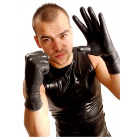 Fist Fist Wrist Gloves Black