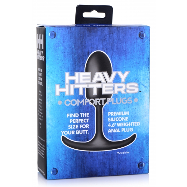 Plug silicone Hitters S 10 x 3cm - Poids 90gr
