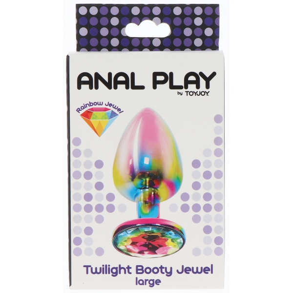Anal-Juwel Twilight Rainbow M 8.5 x 4cm