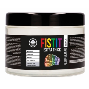 Fist It Punho Extra Espesso Cubo de Água Rainbow 500ml