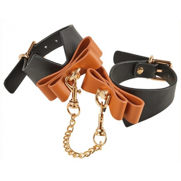 Black and Brown Butler Handcuffs