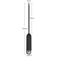 Tige d'urètre vibrante Thread 15cm - Diamètre 5mm
