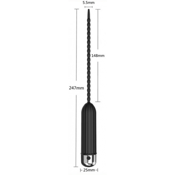 Vibrerende Urethra Staaf Draad 15cm - Diameter 5mm