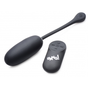 Bang! Vibrating Silicone Plush Egg 8.5 x 3.3cm