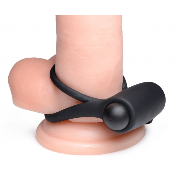 Vibrating silicone cockring RING VIBES 30 and 45mm